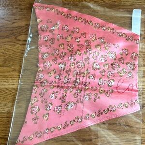 Coach silk scarf